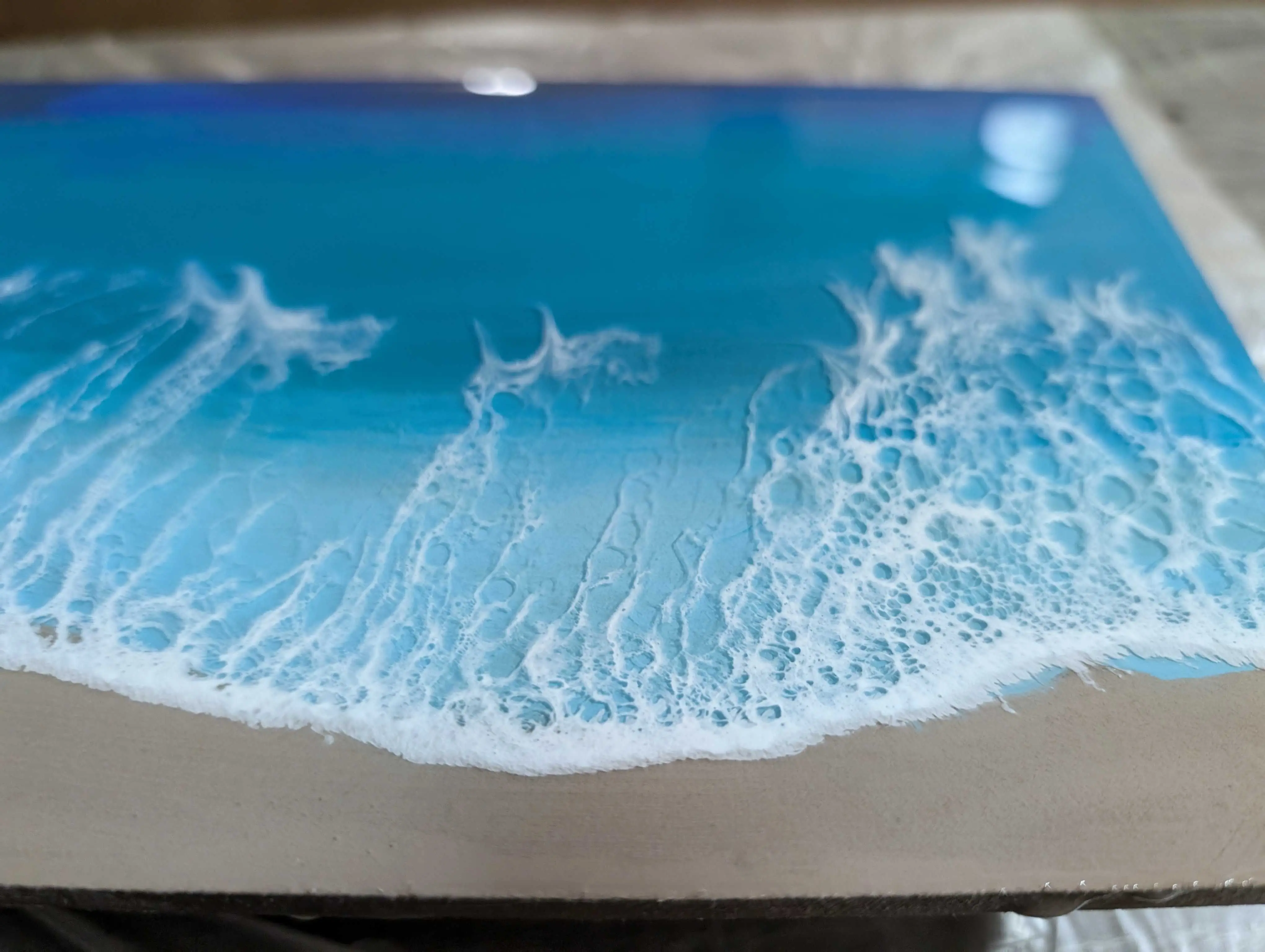 シンプルレジンアート!【1時間30分】海を彩るレジンアート体験! - 2